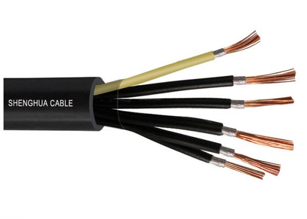 Copper Conductor Reliable Fire Performance Cable Colored PVC Insulated Sheathed