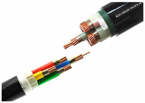 CU / XLPE / PVC 0.6/1 kV fire retardant cable LSZH Power Cable For Buidings