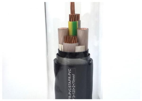 CU / XLPE / STA / PVC Steel Tape Armour Power Cable Cu conductor XLPE Insulation