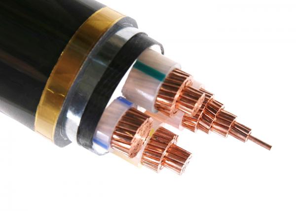 Custom AWA Single Core Armoured Cable XLPE Insulation Stranded Bare Copper