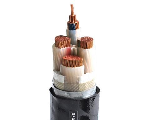 Custom Low Smoke Zero Halogen Cable , LSZH Power Cable NYY NYCY 0.6KV / 1KV