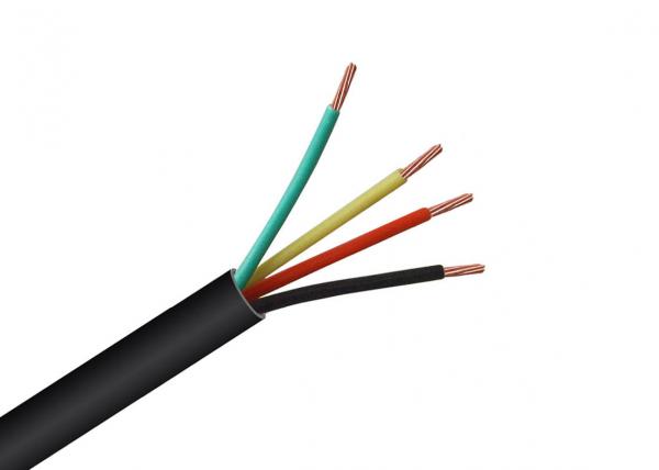 Double PVC Jacket Electrical Cable Wire BVV 7 Stranded Copper