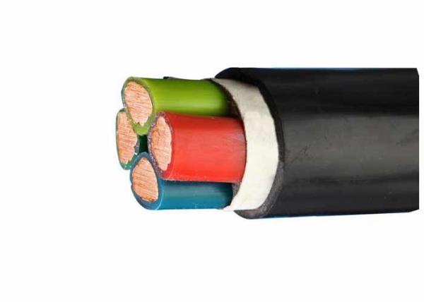 Fire Resistant Cable Copper Stranded Conductor 4 Cores 0.6/1KV PVC Insulated Power Cable