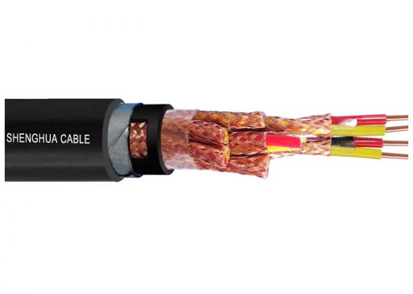 Flame Retardant Shielded Instrument Cable , Steel Tape Armoured Cable