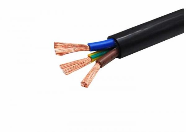 Flexible Copper Conductor 3 Core PVC ST2 Insulation PVC Outer Sheath Insulated Wire Cable