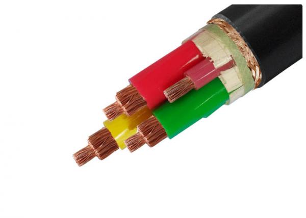 Flexible Copper XLPE Insulated Power Cable 4 Cores Low Voltage Cable