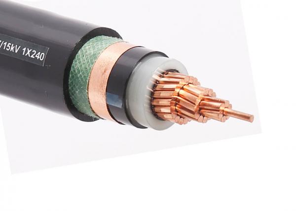 Flexible PVC XLPE Insulated Power Cable Copper Conductor 35KV