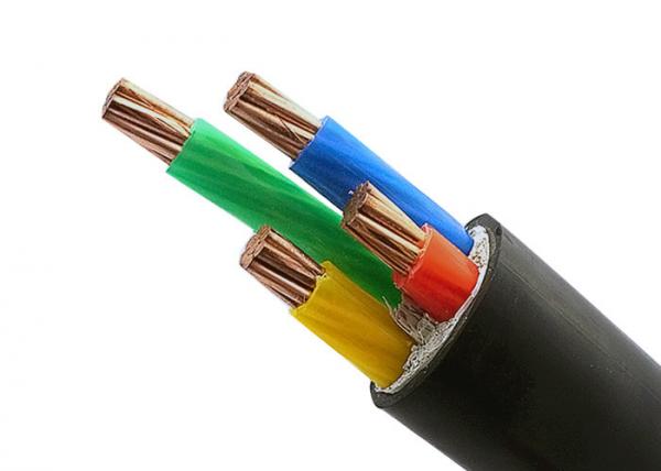 Four Core 100% Pure Copper Conductor XLPE Insulated Power Cable