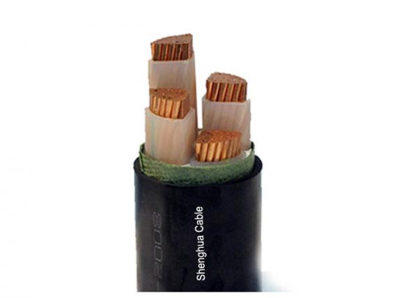 Four Core XLPE Insulated Power Cable Polypropylene Filler CE IEC Certification