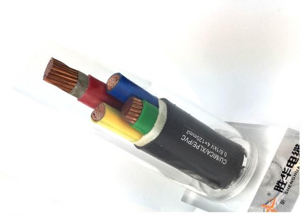 FRC Cable CU Conductor MICA Tape XLPE Insulated PVC Sheathed Fire Proof Cable