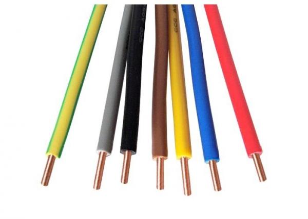  China H07V-U Solid / Stranded Copper Single – Core House Wiring Cable supplier
