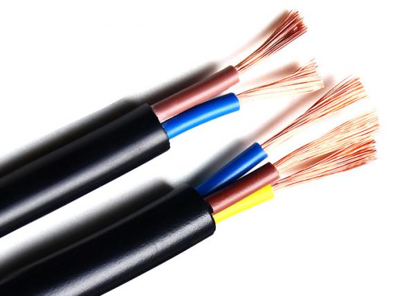  China H07VV-F 2×6 SQMM Copper Conductor PVC Insulated 2 Core 0.5mm2 – 10mm2 Electrical Cable Wire supplier