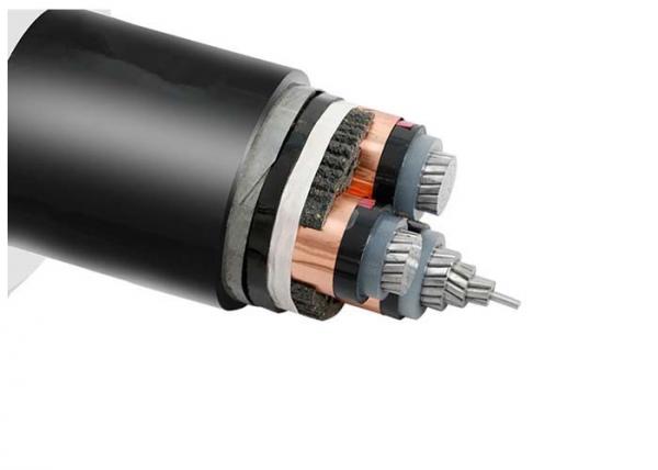 High Voltage Aluminum Conductor XLPE Insulated Steel Armoured Electrical Cable 3 Cores 3×400 mm2 35kV