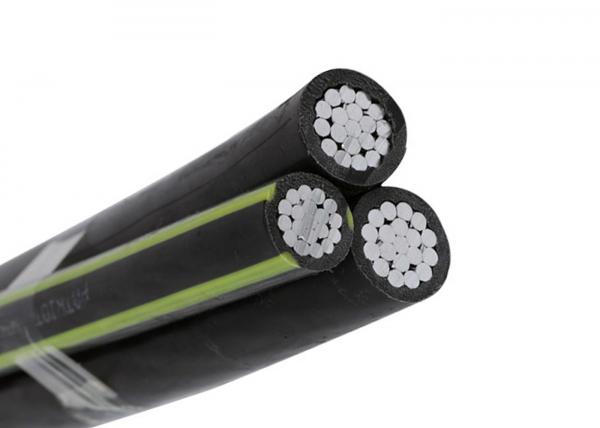 IEC60502 Multi Cores Aerial Bundled XLPE Insulated Quadruplex Overhead Wire