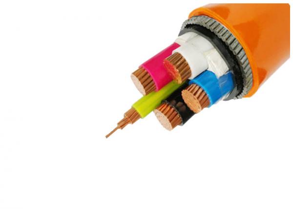 IEC 60502 Approval N2XH Low Smoke Zero Halogen Power Cable Four Cores XLPE Insulated