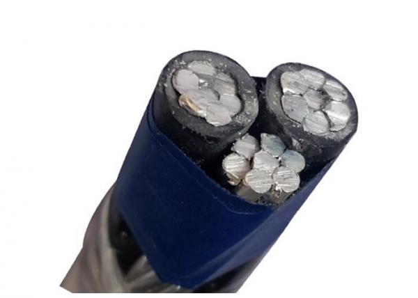 Low Voltage Aluminum Aerial Bundled Cable AAC Triplex ICEA Standard
