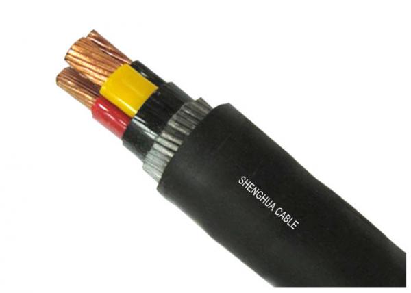 Low Voltage Underground Electrical Armoured Cable With XLPE SWA PVC Jacket Or Customized Sheath