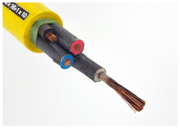 MCP Screened Rubber Sheath Cable For Excavator Power Connection