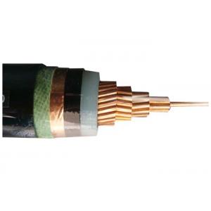  China Medium Voltage Copper or Aluminum Conductor XLPE Insulated Power Cable Embossing Marking supplier