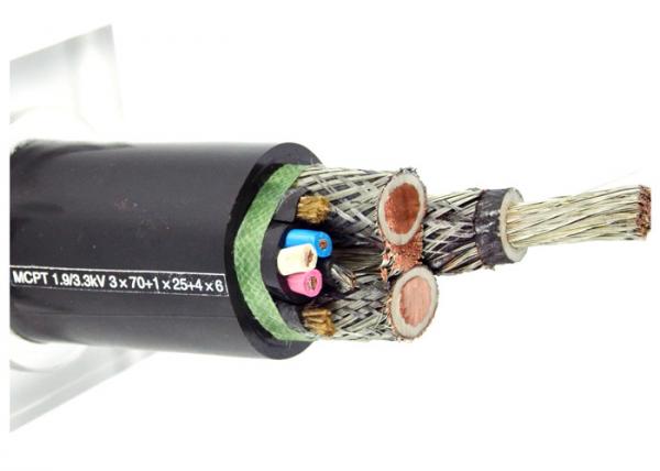  China Mobile Copper Shielding Rubber Sheathed Cable Environmental Protection supplier