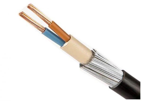 Multi Core Copper Core Steel Wire Armoured Electrical Cable With KEMA Certificate