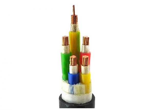 Muti Core Fire Proof Cable , Polypropylene Filament Tape Filler Fire Protection Cable IEC502 IEC332-3