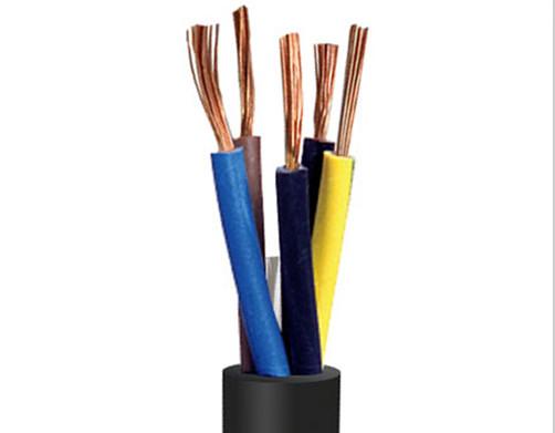 Oil Resistant Weather Resistant W Model Rubber Sheathed Cable For Communication