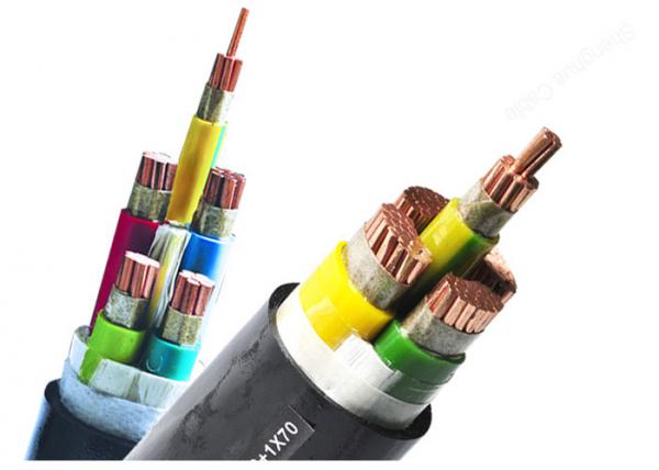 Orange Color Copper Conductor Low Smoke Zero Halogen Cable for Power Station