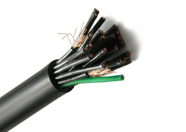 Oxygen Free Copper Conductor PVC Insulated PVC Sheath Control Cables