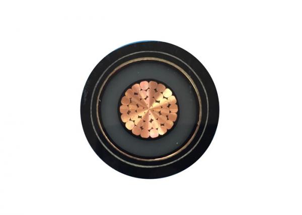 Professional Insulated XLPE Single Core Cable 12.7 / 22kV Rated Voltage N2XSY