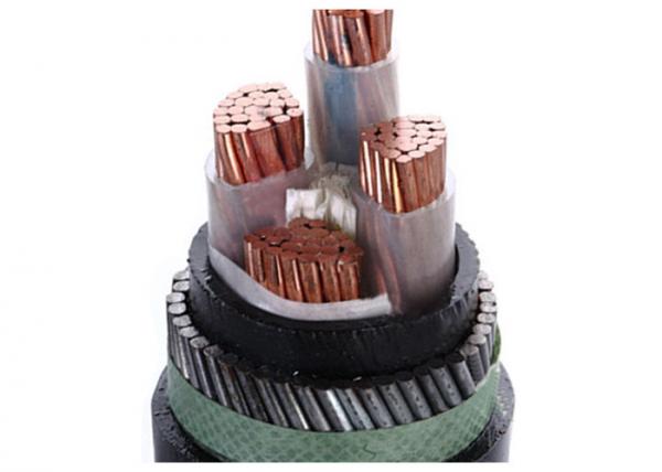 PVC Insulated and PVC Jacketed Fine Steel Wire Armoured Electrical Cable 4 Core Copper PVC Power Cable
