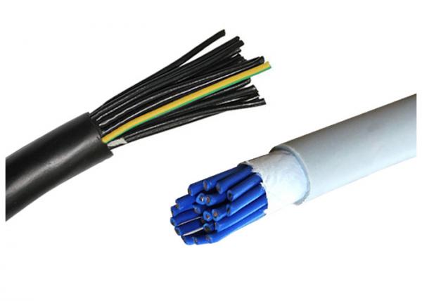 PVC Insulated PVC Sheathed Shielded Control Cable With Yellow – Green Earth Wire