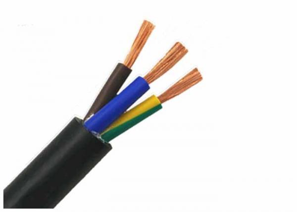 PVC Insulated / Sheathed Electrical Cable Wire Flexible Copper Conductor 3 Cores Wire Cable