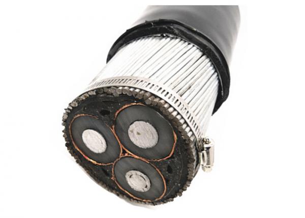 PVC Sheath Outdoor Armoured Power Cable / Copper Tape Armoured Cable