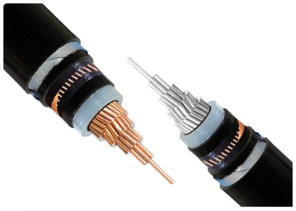 PVC Sheathed Armoured Power Cable High Tension For Switching Blocks / Industrial Plants
