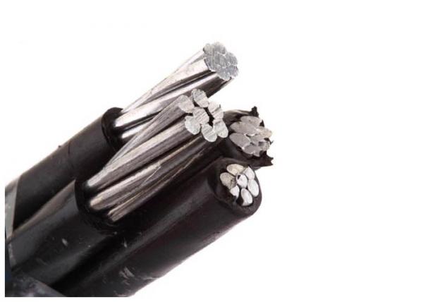Quadruplex Aluminum or Aluminum Alloy Aerial Bundled Cable 600/1000V PE Insulation ABC Cable