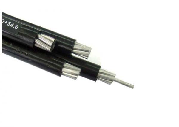 Quadruplex PVC Drop Urd Power XLPE Electrical Cable Aluminum ABC Cable 75℃
