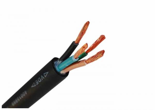 Rubber Sheathed Cable for communication , YQ / YQW / YZ / YZW / YC / YCW Cable