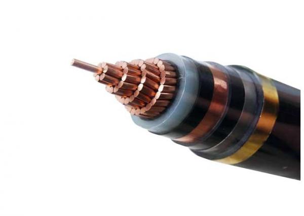 Single Phase High Tension Copper Armoured Electrical Cable Stainless Steel Tape