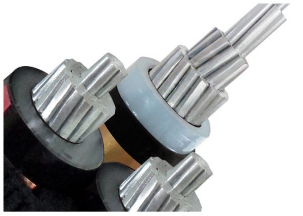Three core XLPE Insulated 12KV/20kV Power Cable Stranded Aluminum Conductor