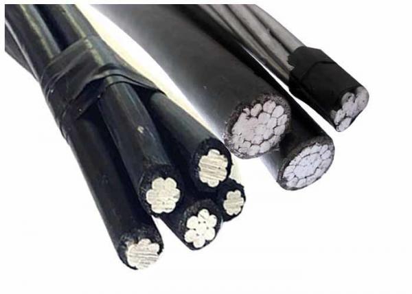 Triplex / Quadruplex Aluminum Aerial Bundled Cable ABC Cable ASTM Standard
