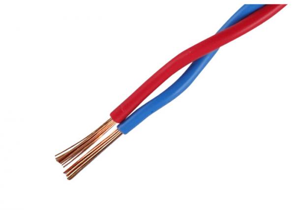  China Twisted Twin Wire 2×0.5mm2,2×0.75mm2,2×1.5mm2,2×2.5mm2 With Red and Blue Colour supplier