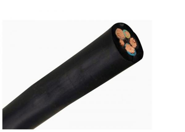  China Underground 0.38 / 0.66 KV Copper Sheathed Cable For Excavator Power Connection supplier