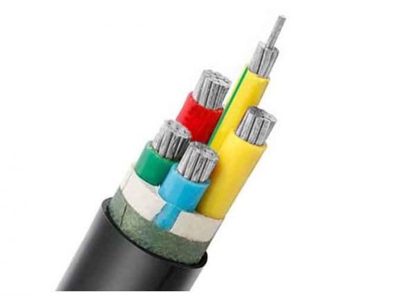 VLV 5×95 0.6V/1KV Alluminum Core PVC Insulated Cable PVC Sheath Electrical Underground