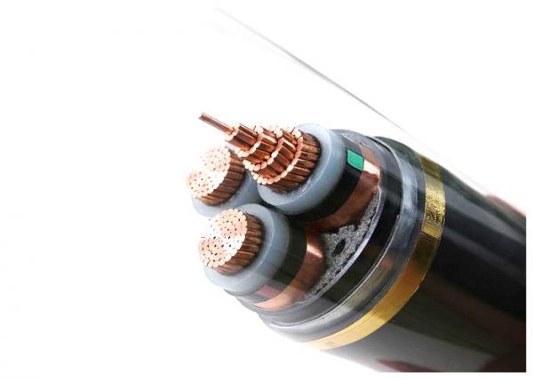 Xlpe Insulated Electrical Power Cable 3.6kv / 6kv With Copper Conductor