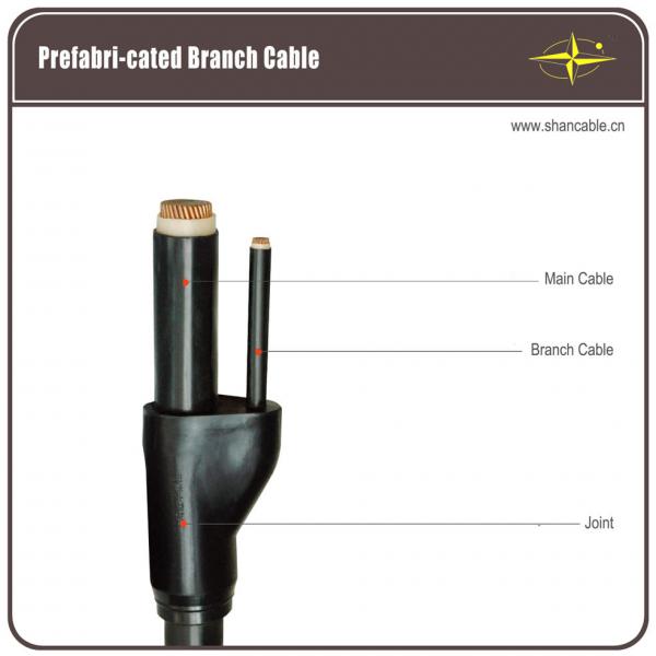 XLPE Insulated PVC Sheathed Prefabricated Branch Cable High Insulation Performance