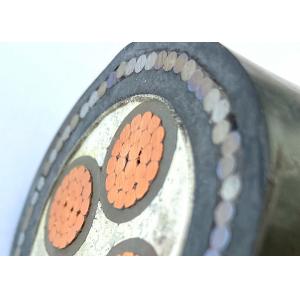 XLPE Insulation AWA Armoured Electrical Cable PVC Sheath Single Core