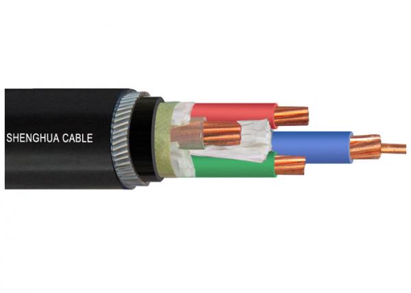  China XLPE or PVC Insulated Steel Wire Armoured Electrical Cable 4 Core Copper Cable 0.6/1kV supplier