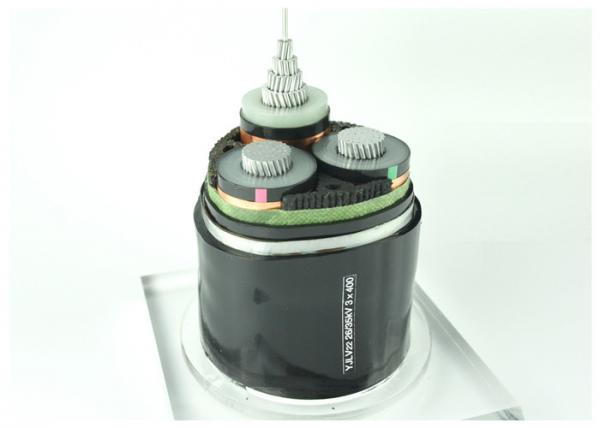 YJLV22 26/35kV 3x400SQMM Armoured Electrical Cable High Tension XLPE Insulated PVC Sheathed Sta Al Cable