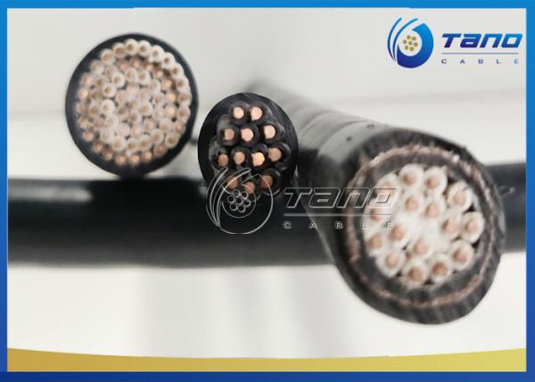  China 0.6 – 1KKV Multi Core Low Voltage Control Cable KVV32 Type Black Color supplier